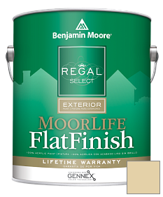 Краска Regal Select Exterior Paint-MoorLife Flat Finish (W105) цвет 2151-50 Bronzed Beige