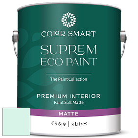 COLOR SMART CS 619 SUPREM ECO PAINT матовая краска цвет 2039-70 Refreshing Teal