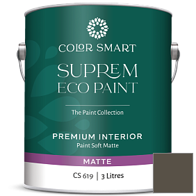 Краска COLOR SMART CS 619 SUPREM ECO PAINT матовая краска цвет 2138-10 Southern Vine