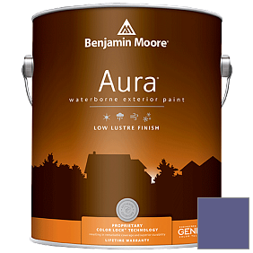Краска Aura Waterborne Exterior Low Lustre Finish (634) цвет 1407 Mauve Bauhaus