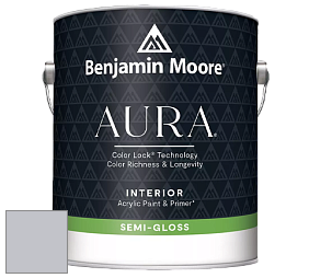 Benjamin Moore Aura 528 Waterborne Interior Semi-gloss Finish краска цвет NCS S 2005-R60B 
