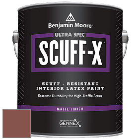 Benjamin Moore 484 Ultra Spec SCUFF-X Interior Matte Finish краска цвет 2093-20 Fresh Clay