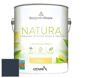 Benjamin Moore 514 Natura Interior Semi-Gloss Finish краска цвет RAL 5008 