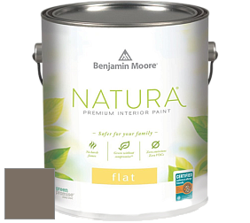 Benjamin Moore 512 Natura Interior Flat Finish матовая краска цвет 980 Woodcliff Lake