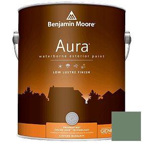 Краска Aura Waterborne Exterior Low Lustre Finish (634) цвет 629 Weeping Willow