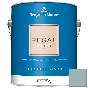 Краска Regal Select Waterborne Interior Eggshell Finish (549) цвет 718 Ocean City Blue