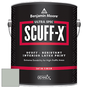 Benjamin Moore 486 Ultra Spec SCUFF-X Interior Satin Finish краска цвет AF-490 