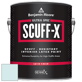 Benjamin Moore 486 Ultra Spec SCUFF-X Interior Satin Finish краска цвет 2057-70 Icy Blue