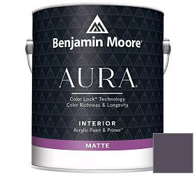 Краска Benjamin Moore Aura Interior Paint - Matte (522) цвет 1393 Grappa