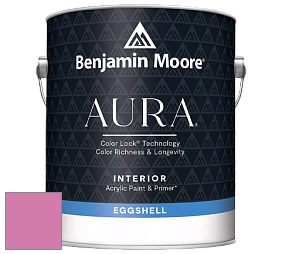 Benjamin Moore Aura 524 Waterborne Interior Eggshell Finish краска цвет 2079-40 Springtime Bloom