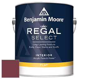 Benjamin Moore 547 Regal Select Waterborne Interior Flat Finish краска цвет NCS S 4050-R10B 