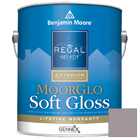 Краска Regal Select Exterior Paint-Moor GloSoft Gloss Finish (W096) цвет 1447 Amethyst Sky
