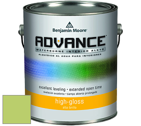 Benjamin Moore 794 Advance Interior Paint-High Gloss глянцевая алкидная эмаль цвет 418 Willow Springs Green