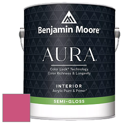Benjamin Moore Aura 528 Waterborne Interior Semi-gloss Finish краска цвет NCS S 1070-R20B 