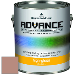 Benjamin Moore 794 Advance Interior Paint-High Gloss глянцевая алкидная эмаль цвет 1181 Foxy Brown