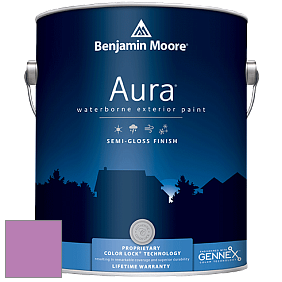Benjamin Moore Aura 632 Waterborne Exterior Semi-Gloss Finish краска цвет 2075-40 Pink Raspberry