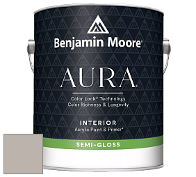 Benjamin Moore Aura 528 Waterborne Interior Semi-gloss Finish краска цвет AC-34 BM AC-34