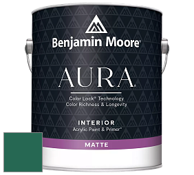 Benjamin Moore Aura 522 Interior Paint - Matte краска цвет NCS S 5040-B90G 