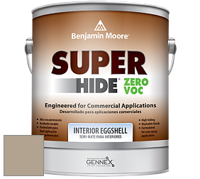 Benjamin Moore 357 Super Hide Zero Voc Interior Eggshell краска цвет 977 Brandon Beige