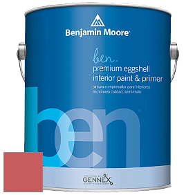 Benjamin Moore Ben W626 Premium Interior Latex Eggshell краска цвет 2008-30 Raspberry Blush