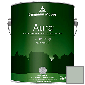 Краска Aura Waterborne Exterior Flat Finish (629) цвет 696 Pleasant Valley