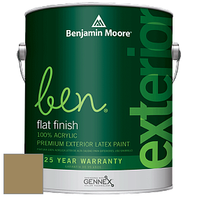 Benjamin Moore Ben 541 Waterborne Exterior Flat Finish краска цвет HC-16 BM HC-16