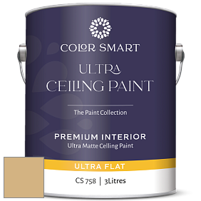 COLOR SMART CS 758 ULTRA CEILING PAINT ультраматовая краска цвет AF-345 