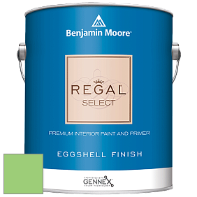 Benjamin Moore 549 Regal Select Waterborne Interior Eggshell Finish краска цвет 2032-40 Citrus Green