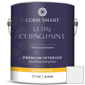 Краска COLOR SMART CS 758 ULTRA CEILING PAINT ультраматовая краска цвет OC-61 White Diamond