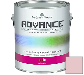 Краска Benjamin Moore 792. Advance Interior Paint-Satin эмаль цвет 1276 Petunia Pink