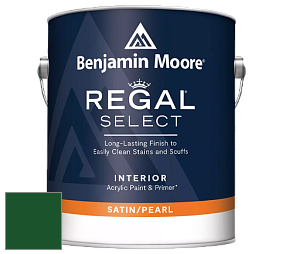 Benjamin Moore 550 Regal Select Waterborne Interior Pearl Finish краска цвет RAL 6035 