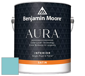 Benjamin Moore Aura 526 Waterborne Interior Satin Finish покрытие цвет 752 BM 752