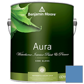 Краска Aura Waterborne Interior Semi-gloss Finish (528) цвет 818 Watertown