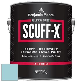 Benjamin Moore 486 Ultra Spec SCUFF-X Interior Satin Finish краска цвет 744 Indigo