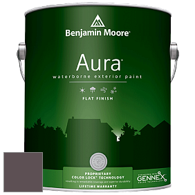 Benjamin Moore Aura 629 Waterborne Exterior Flat Finish краска цвет 2116-20 Vintage Wine