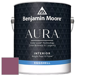 Benjamin Moore Aura 524 Waterborne Interior Eggshell Finish краска цвет 1364 Vintage Claret