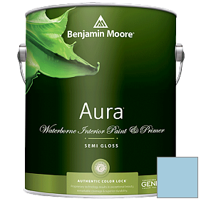Краска Aura Waterborne Interior Semi-gloss Finish (528) цвет 800 Palatial Skies