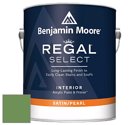 Benjamin Moore 550 Regal Select Waterborne Interior Pearl Finish краска цвет 553 Richmond Green