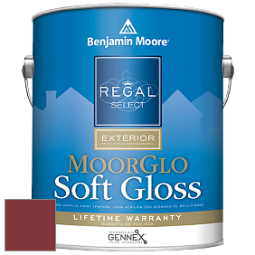 Benjamin Moore W096 Regal Select Exterior Paint-Moor GloSoft Gloss Finish краска цвет AF-290 