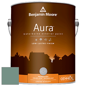 Benjamin Moore Aura 634 Waterborne Exterior Low Lustre Finish краска цвет HC-136 BM HC-136