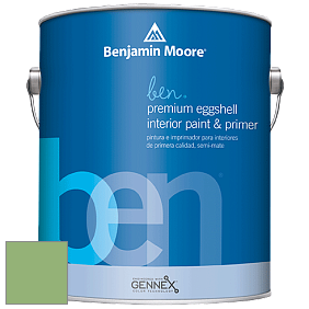 Benjamin Moore Ben W626 Premium Interior Latex Eggshell краска цвет NCS S 2040-G30Y 