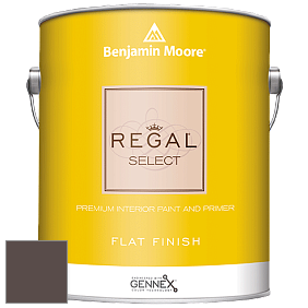 Benjamin Moore 547 Regal Select Waterborne Interior Flat Finish краска цвет 2114-20 Mississippi Mud