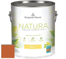 Benjamin Moore 512 Natura Interior Flat Finish матовая краска цвет NCS S 2570-Y50R 
