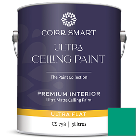 Краска COLOR SMART CS 758 ULTRA CEILING PAINT ультраматовая краска цвет 616 Garden View