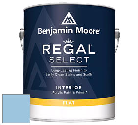 Benjamin Moore 547 Regal Select Waterborne Interior Flat Finish краска цвет NCS S 1030-R90B 