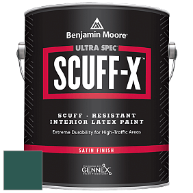 Benjamin Moore 486 Ultra Spec SCUFF-X Interior Satin Finish краска цвет 2048-10 Sherwood Forest