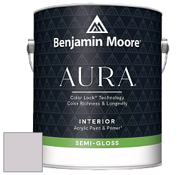 Benjamin Moore Aura 528 Waterborne Interior Semi-gloss Finish краска цвет AF-605 