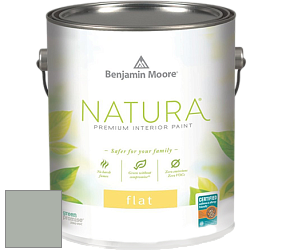 Benjamin Moore 512 Natura Interior Flat Finish матовая краска цвет NCS S 3005-G20Y 