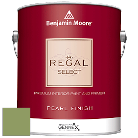 Benjamin Moore 550 Regal Select Waterborne Interior Pearl Finish краска цвет NCS S 3040-G40Y 
