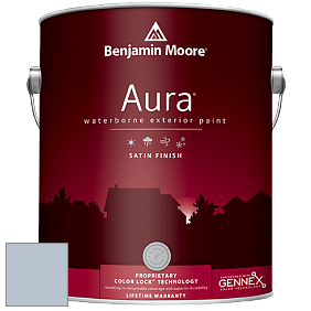 Benjamin Moore Aura 631 Waterborne Exterior Satin Finish краска цвет AF-575 